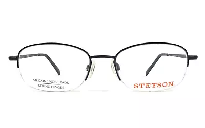 Marcos de gafas Stetson ZYLOWARE 294 021 negro pulido medio borde 50-18-140 Foto 1 de 4