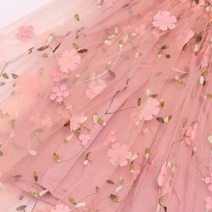 Layered Tulle Tutu Dress Toddler Girls Baby Girl 12 mo Tutu Princess Dusty Rose - Picture 1 of 6