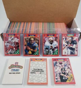 1989 Pro Set Football Master Set [#1-561 plus announcers and Super Bowl set] - Picture 1 of 1