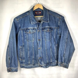 Denim Gear Herren Jeansjacke Größe XL Farbe Blau Langarm Knopfleiste - Bild 1 von 10