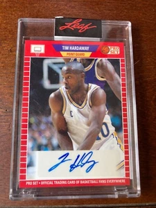2021 Leaf Pro Set Auto Tim Hardaway  Autograph - Picture 1 of 2