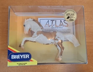 Caballo Breyer #701400 Atlas con certificado de autenticidad semental de lucha Gold Equitana 2000 nuevo en caja - Imagen 1 de 9