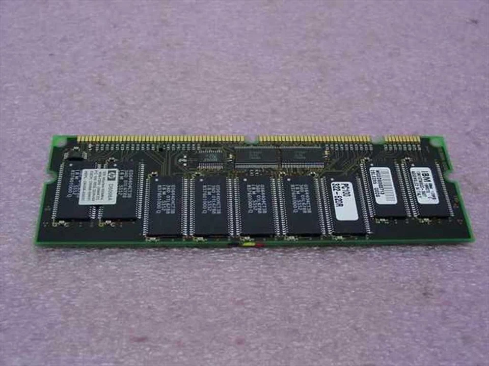 HP D6098-63001 128MB 168-Pin RAM PC100 ECC SDRAM Computer Memory - IBM 13M16734 - Image 1 of 3