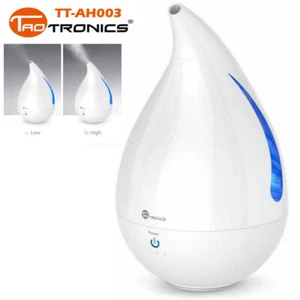 TaoTronics AH003 Cool Mist Humidifiers Quiet Small Ultrasonic Humidifier DI27 - Picture 1 of 9