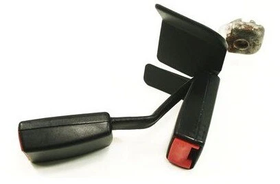 Receptor cinturón de seguridad trasero LH Audi A4 S4 B5 A6 S6 C5 Allroad - negro - genuino Foto 1 de 1