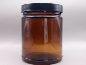 2oz 4oz and 9oz Glass Jars with Lid From 3 Pack to Bulk Clear or Amber - Picture 1 of 9