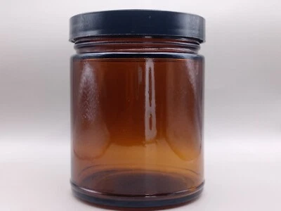 2oz 4oz and 9oz Glass Jars with Lid From 3 Pack to Bulk Clear or Amber - Image 1 of 4