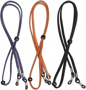 Pack de 3 correas de cuero para gafas, correas universales para gafas, cadena para gafas, cordón - Imagen 1 de 7