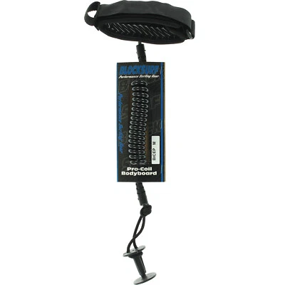 Blocksurf Pro Coiled Bicep Bodyboard Leash