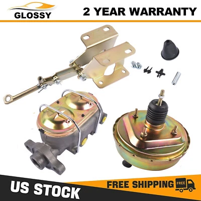 Power Brake Booster Master Cylinder For 1974-1986 Jeep CJ5 CJ7 Base Renegade - Image 1 of 4