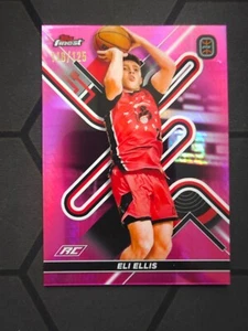 2023 Topps Finest OTE Basketball Pink Mojo Refractor RC Eli Ellis 116/125 - Picture 1 of 2