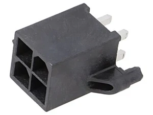 46207-0004 Mini-Fit Jr LCP Vert. Hdr pegs 4ckt Tin MOLEX - Picture 1 of 1