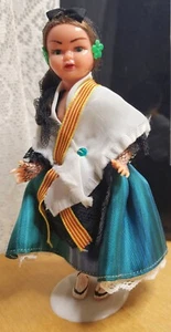 Muñeca coreana encantadora vintage de los años 50 - posiblemente recuerdo de la guerra de Corea  - Imagen 1 de 3