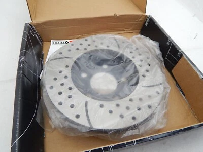 Stoptech 127.42100L for Infiniti G37/Nissan 370Z Slotted & Drilled Front - Image 1 of 4