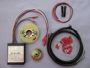 KIT DE ENCENDIDO ELECTRÓNICO 60 BSA TRIUMPH SINGLE TWIN DINAMO 6V BOYER BRANSDEN *** - Imagen 1 de 1