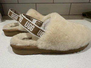 UGG Australia Größe 5 Fluff Yeah Clog Sandale/Slipper beige Stil 1123633K - Bild 1 von 7