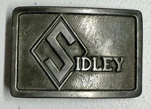 Fibbia per cintura vintage 3" Sidley di Wyoming Studio opere d'arte - Foto 1 di 2