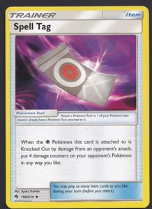 SM - Lost Thunder Spell Tag #190/214 - Picture 1 of 2