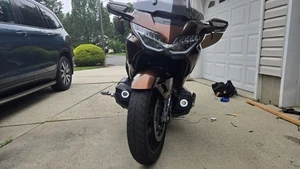 White LED Fog Lamps Driving Light Kit for 2018-2025 Honda Gold Wing Goldwing - Picture 1 of 12