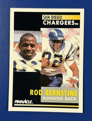 1991 Pinnacle Football Rod Bernstine San Diego Chargers #150 - Image 1 of 2