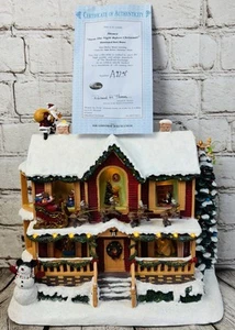 Bradford Disney Xmas House Twas Night Before Christmas 11,5" H mit Echtheitszertifikat *lesen* - Bild 1 von 16