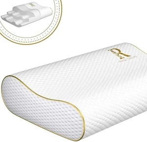 Memory Foam Pillow, Queen Pillow Neck Pain Relief, Contour Pillow, Pillow for... - Picture 1 of 7