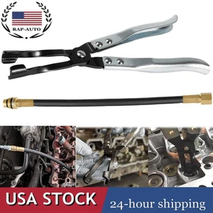 19700 Air Operated Valve Holder + HW0107 Valve Stem Seal Pliers Remover Tool Set - Picture 1 of 18