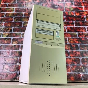 Premio Beige ATX Desktop PC for Retro Gaming Pentium II 266MHz 96MB RAM No HDD - Picture 1 of 10