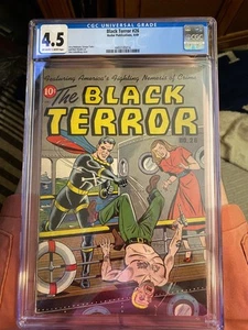 1949 Nedor Publications Black Terror #26 CGC 4.5 - Picture 1 of 3