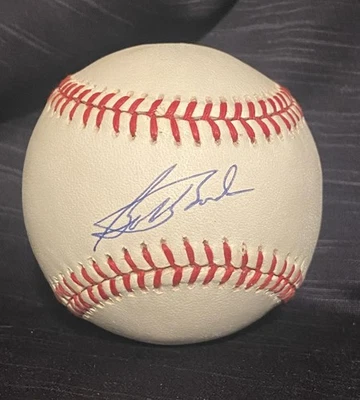 Bobby Bonds Firmado William White Liga Nacional de Béisbol Gigantes de San Francisco Foto 1 de 2