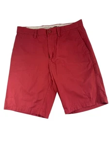 Old Navy Mens Salmon Chino Shorts Size 31 Flat Front Casual Summer Golf - Picture 1 of 7