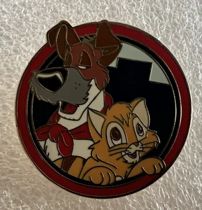 Migliori Amici Mistero - Dodger e Oliver - Spilla Disney 90195 - Foto 1 di 2