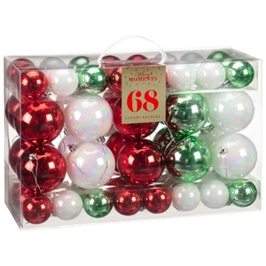 68pk Merry Moments Luxury Baubles Perfect Decoration For Your Xmas Tree - Kids - Picture 1 of 7