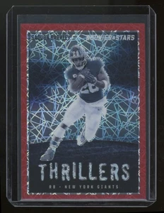 Saquon Barkley 2023 Panini Rookies & Stars Thrillers Red Longevity Prizm Card - Picture 1 of 2