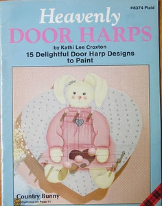 KATHI LEE CROXTON HEAVENLY DOOR HARPS PLAID BEGINNER DECORATIVE Painting Book - Picture 1 of 2