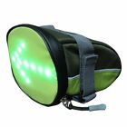 Bolsa Bicicleta Intermitente Luz LED Inalámbrico Seguridad Aviso Trasero Sillín