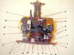 Pocher 1/8 Scale Porsche Carrera 993 911 Full Engine Transkit - Picture 1 of 1
