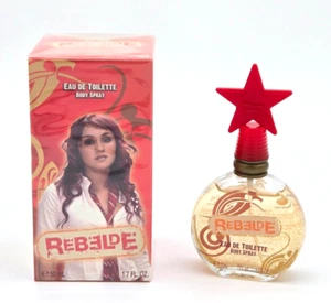 VINTAGE Rebelde for Girls 1.7 OZ EDT Glitter Body Spray NEW Original SEALED - Picture 1 of 9