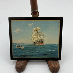 Dollhouse Miniature Painting “Off Valparaiso” by Thomas J. Somerscales Print - Picture 1 of 9