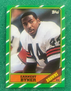 1986 Topps #189 Earnest Byner Cleveland Browns Rookie - Picture 1 of 2