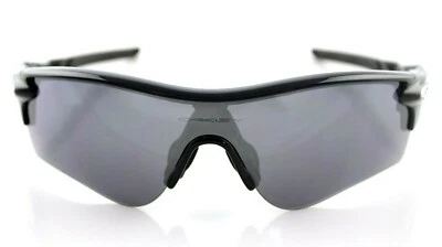 RARE New Genuine OAKLEY RADARLOCK PATH Black IRIDIUM Lens Sunglasses OO 9206-01 - Image 1 of 4