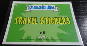 2021 Garbage Pail Kids - Go On Vacation Insert TRAVEL STICKERS - You Pick Cards - Picture 1 of 9