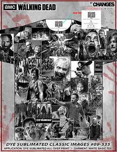 THE WALKING DEAD CLASSIC IMAGES SUBLIMATION DARYL RICK AMC T-SHIRT S-XL - Bild 1 von 3