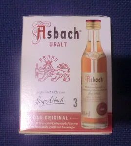 60€/L Asbach Uralt Weinbrand 3x0,02 L 36% Vol Alk.