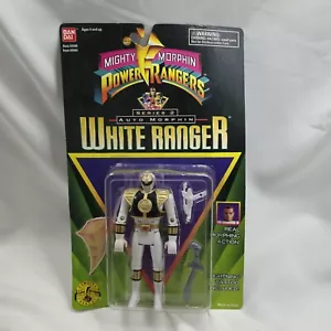 Bandai 1995 Mighty Morphin Power Rangers Series Very Rare Morphin White Ranger - Bild 1 von 2