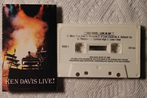 Ken Davis Ken Davis Live! Australian Inspired Music cassette 1998 ambient TESTED - Picture 1 of 1