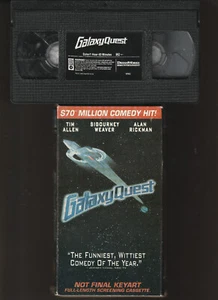 GALAXY QUEST FULL-LENGTH SCREENING VHS CASSETTE-NOT FINAL CUT - Picture 1 of 3