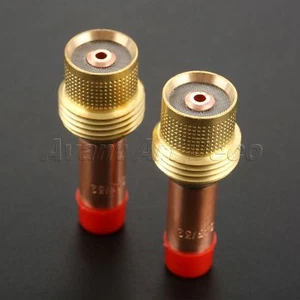 45V26 3/32" 2.4mm Gas Lens Collets Body Connector DB SR WP 17 18 26 TIG Torch 2X - Picture 1 of 10