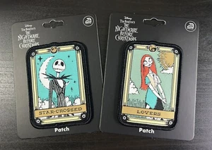 NUOVO! Toppe Disney L'incubo prima di Natale Jack & Sally Tarocchi - LOTTO DI 2 - Foto 1 di 5