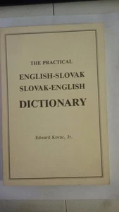 Practical English-Slovak, Slovak-English Dictionary Paperback – 1983 - Picture 1 of 1